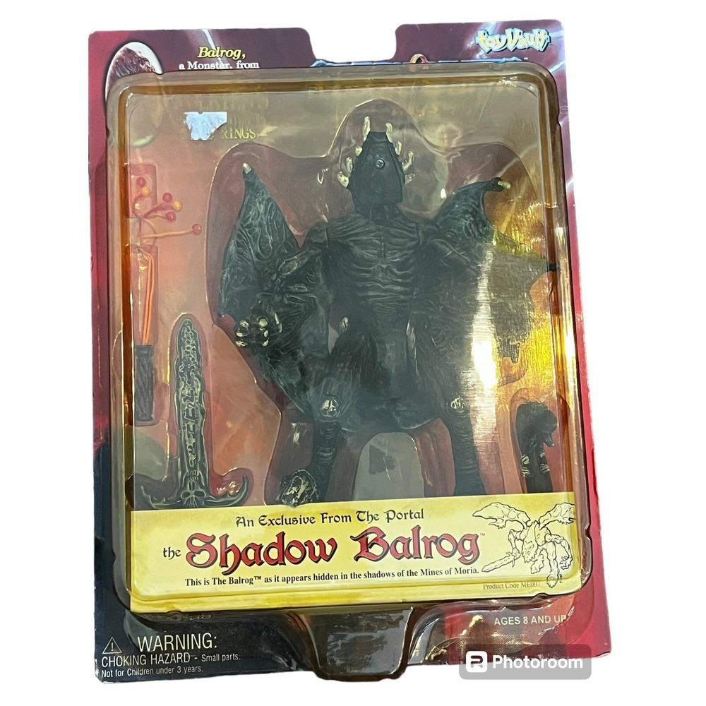 Lord of the Rings Shadow Balrog Figure Toy Vault New In Box